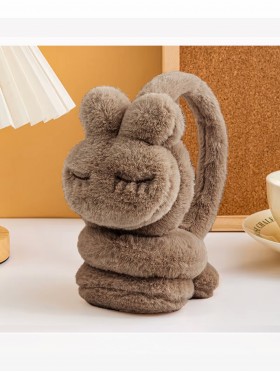 Sleeping Bunny Plush Earmuff